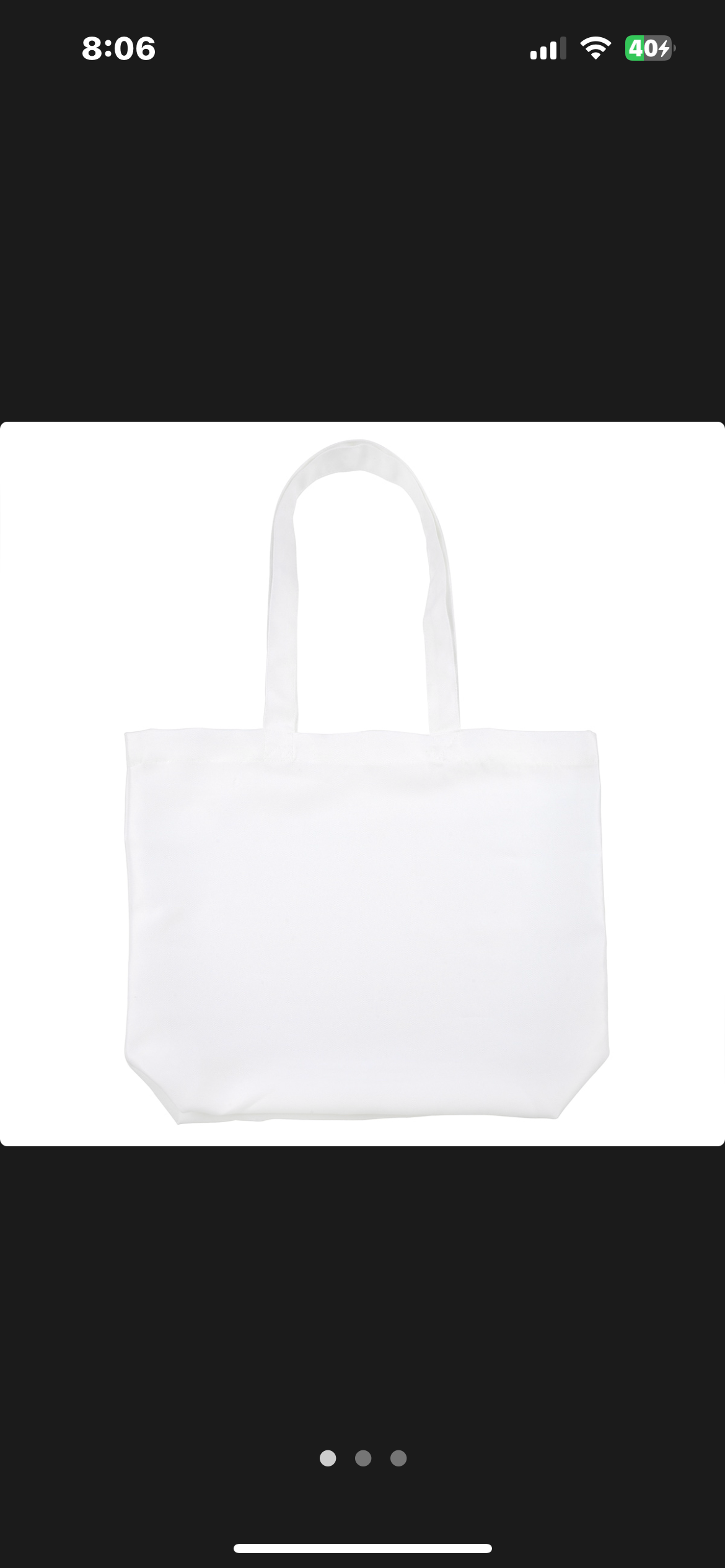 Canvas bags