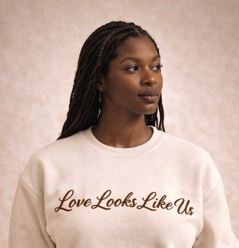 Love looks Like Us Embroidery